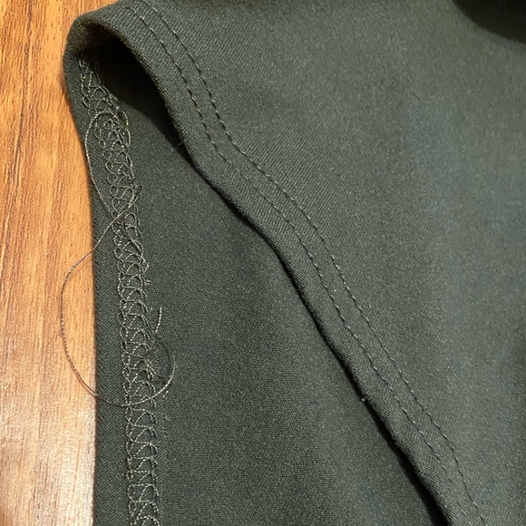 Fashion Nova Olive Green Lace Up Bodysuit - Picture 6 of 6